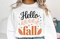 Hello Fall Svg | Thanksgiving Svg | Shirt Svg Product Image 2
