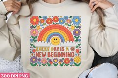 EVERY DAY IS A NEW BEGINNING PNG, Positive Sublimation PNG Product Image 1