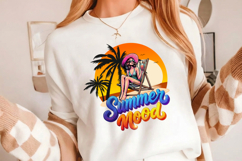 Summer Mood PNG sublimation |Beach &amp; Summer PNG T-Shirt Product Image 8