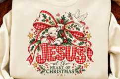 4 Christian Christmas Shirt Designs, 4 Nativity Faith Quote Product Image 2