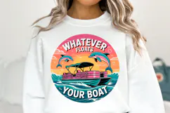 Whatever floats your Boat svg | Svg Files | Shirt Svg Product Image 1