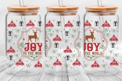 Christmas Can Glass Wrap SVG, Christmas Glass Wrap Svg Product Image 2