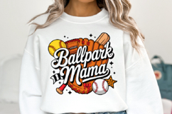 Ballpark Mama svg | Svg Files for Cricut | Shirt Svg Product Image 1