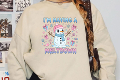 Funny Snowman Christmas Sublimation, Christmas Png Product Image 2