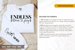 Endless Stories to Play SVG - Video Game T-Shirt Design Product Image 2