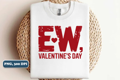 Anti Valentine PNG, Funny Valentine PNG, Sublimation design Product Image 2
