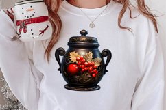 Gothic Christmas Clipart Sublimation, Gothic Christmas Product Image 2