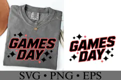 Games Day Svg | Sport Svg | Shirt Svg Product Image 3