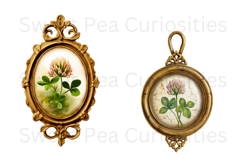 Vintage, painting, flowers, Ephemera, PNG, Clipart Product Image 2