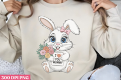 Love you, mommy PNG ,Cute Animals Mothers Day Clipart PNG Product Image 1