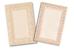 Pastel Gingham Lace Junk Journal Pages Product Image 2