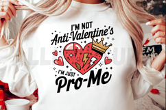 Anti Valentines Day Illustration Graphic Design Pro Me Conce Product Image 2