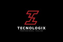T Letter Technology Logo Product Image 2