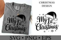 My 1st Christmas Svg | Christmas svg | Shirt Svg Product Image 3