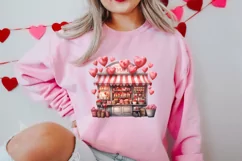 Valentines Day Dessert Clipart, Valentines Day PNG Product Image 2