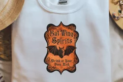 Halloween Vintage Jars Designs PNG, Bar wing spirits drink Product Image 1