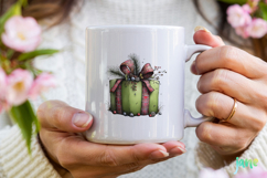 Whimsical Christmas Cabin Clipart Product Image 4