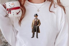 Vintage Christmas Magic Clipart, Christmas Clipart Product Image 2