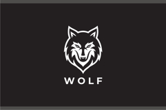 Wolf Head Logo Design Vector Illustration Product Image 2