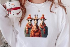 Christmas Family Animals Clipart, Christmas Clipart Product Image 2