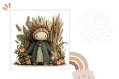 Fall Pillow Template, Farm Pillow, Thanksgiving Pillow Product Image 2