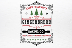 Christmas Vintage Sign SVG Product Image 2