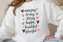 Amazing loving strong PNG, Mothers Day Sublimation PNG Product Image 2