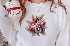 Pink Tis The Season Christmas Sublimation, Christmas Clipart Product Image 2