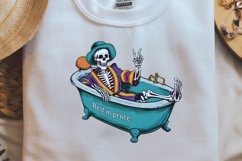 Funny Halloween Sublimation, Funny Halloween Skeleton Product Image 2