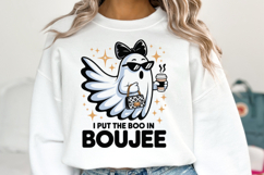 I put the boo in boujee Svg | Halloween Svg | Shirt Svg Product Image 1