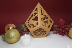 Bundle 19 SVG Christmas Box Pop Up Card Template Product Image 23