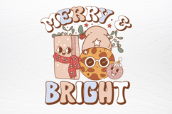 Retro Groovy Christmas SVG Product Image 2