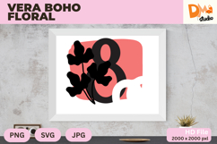 Veranique Boho Floral Monogram Product Image 1