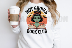 Hot Ghouls Book Club Sublimation PNG Design Product Image 2