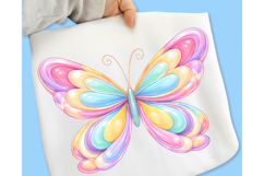 Bunny Coquette Bow PNG, Brushstroke bunny easter PNG, Bunny Product Image 5