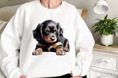 Cute Sleeping Dogs Clipart Product Image 2