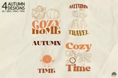 Autumn Vibe design print SVG PNG EPS Product Image 2