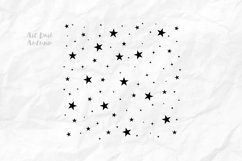 Stars SVG, Celestial svg, Galaxy svg cut file Product Image 2