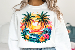 Beach Summer svg Design | Svg Cut Files | Shirt Svg Product Image 1
