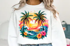 Beach Summer svg Design | Svg Cut Files | Shirt Svg Product Image 1