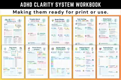 ADHD Clarity System Workbook Product Image 2