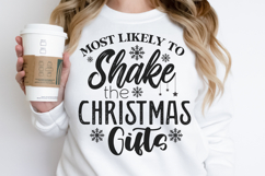 Most likely to shake the christmas gifts SVG Product Image 3