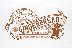Christmas Gingerbread SVG Product Image 2