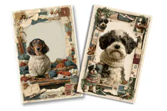 Rustic Dog Sweater Junk Journal Pages Product Image 2
