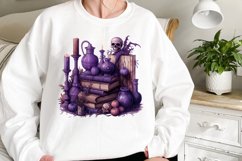 Purple Witch Sublimation Clipart Product Image 2