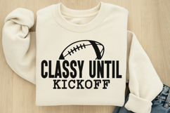 Classy Until Kickoff SVG Product Image 3