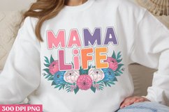 Mama life PNG, Mothers-Day-Sublimation PNG Product Image 1