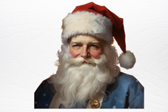 Christmas purple santa claus sublimation PNG Product Image 2