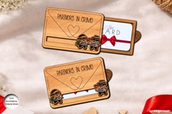 Valentine's Day Gift Card Holder SVG Bundle | Laser Cut Product Image 2
