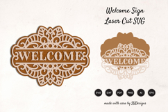 Welcome Sign Lasercut Product Image 1